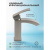 Смеситель для раковины Filarete Waterfall FL5010NK, никель Смеситель для раковины Filarete Waterfall FL5010NK, никель