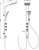 Душевая панель Gllon GL-SL1001CS-3 Душевая панель Gllon GL-SL1001CS-3
