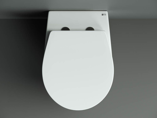 Подвесной унитаз Ceramicanova Pearl Rimless CN8001