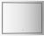 Зеркало Evoform Ledline BY 2435 80х60 Зеркало Evoform Ledline BY 2435 80х60
