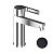 Смеситель для биде Webert DoReMi DR840102560, черный