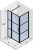 Душевой уголок Riho Grid GB203 120х80 см