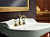 Смеситель для раковины Webert Karenina KA750101010 золото