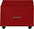Тумба Misty Европа 50 подкатная красная эмаль