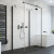Душевой уголок Radaway Essenza New Black KDJ+S 120х75 R