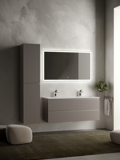 Тумба с раковиной Sancos Snob R 120 Doha Soft SNR120SM, подвесная