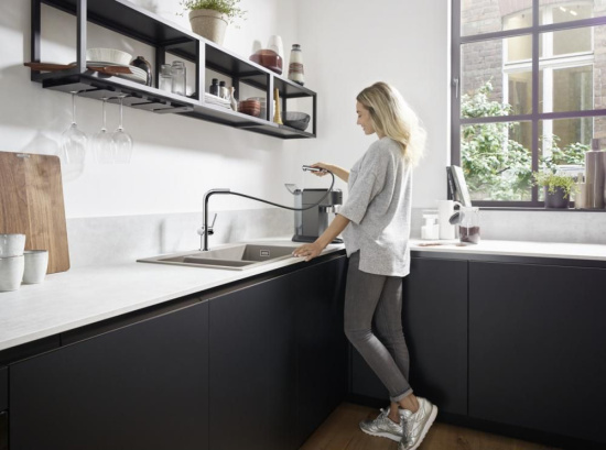 Смеситель для кухни Hansgrohe Talis M54 72845000 хром