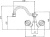 Смеситель для биде Migliore Olivia ML.OLV-5844.Bp.Cr