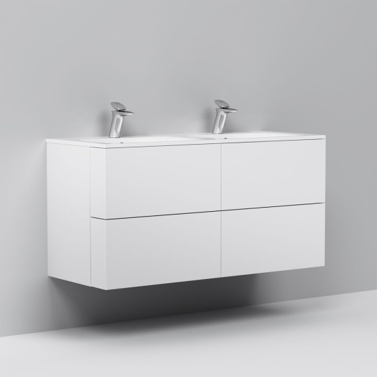 Мебель для ванной Am.Pm Spirit V2.0 120 белый глянец