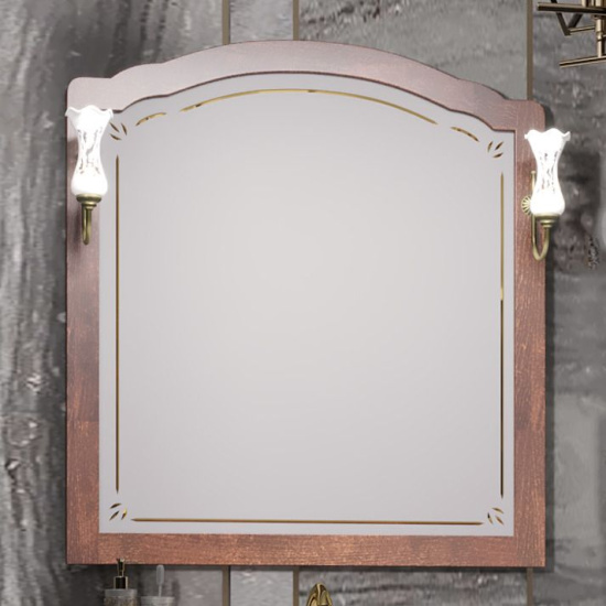 Мебель для ванной Opadiris Лоренцо 100 светлый орех