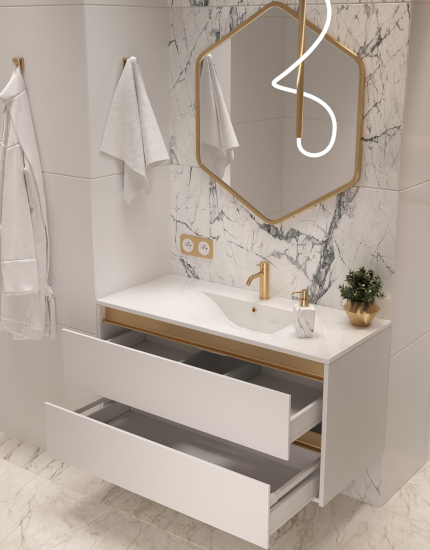 Тумба с раковиной Sanvit Люксор-2 60