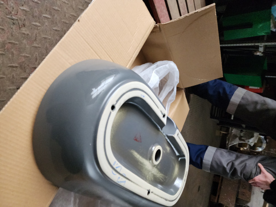 Накладная раковина CeramaLux 78325MDH