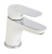 Смеситель для раковины Fiore Kevon Chic 81WX8120, хром/белый Смеситель для раковины Fiore Kevon Chic 81WX8120, хром/белый