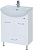 Тумба под раковину Bellezza Уют 55 с нижним ящиком белая