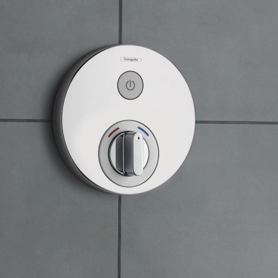 Смеситель для душа Hansgrohe ShowerSelect S 15747000 термостат, хром