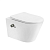 Унитаз подвесной Boheme Avva 973-SET-2-W с функцией биде и сидением микролифт