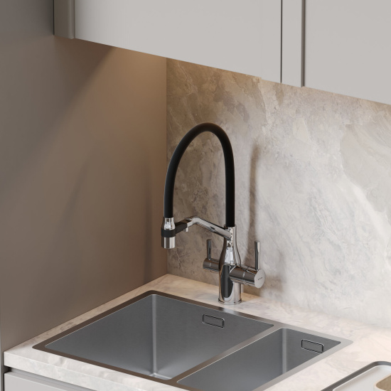 Смеситель для кухни Sancos Orta SC4008CH, хром
