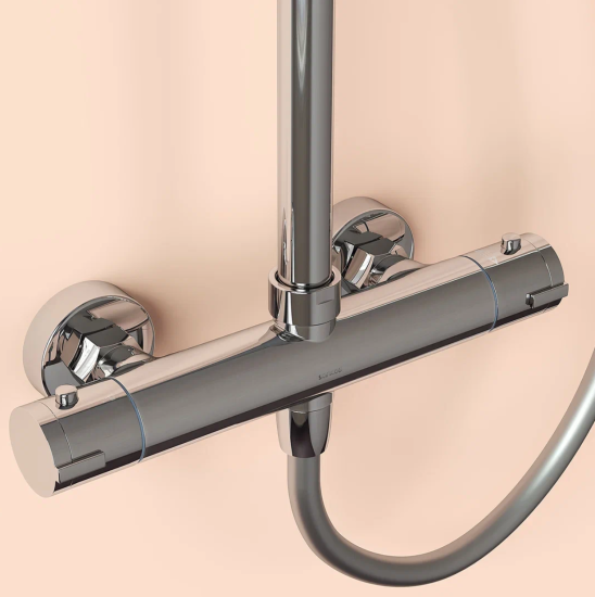 Душевая стойка Sancos Kanedo SC7100CH термостат, хром