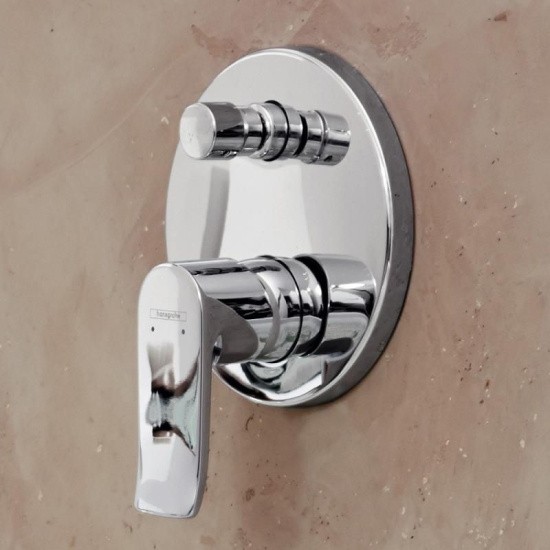 Смеситель для ванны Hansgrohe Metris 31487000 хром