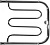 Полотенцесушитель водяной Тругор ПМ тип 1П 50x60, 1"