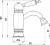 Смеситель для биде Migliore Oxford ML.OXF-6325 Bi CsCr