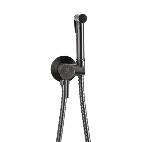 Гигиенический душ Filarete Roun FL100BG со смесителем, графит
