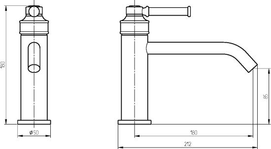 Смеситель для раковины Migliore Ermitage Mini 30174 хром
