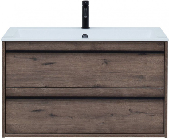 Мебель для ванной Aquanet Lino 90 дуб веллингтон