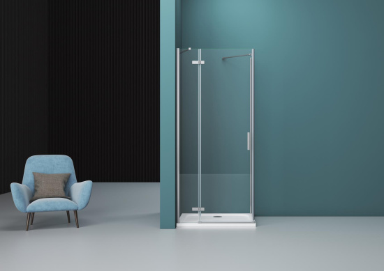 Душевой уголок BelBagno Kraft A-12-80-C-Cr L