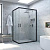 Душевой уголок Vegas Glass ZA-F Novo 120*80 02М 01 профиль черный матовый, стекло прозрачное