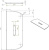 Сиденье для ванны Am.Pm Sense W75B Seat