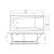 Акриловая ванна VAYER Boomerang 160x70 R/L