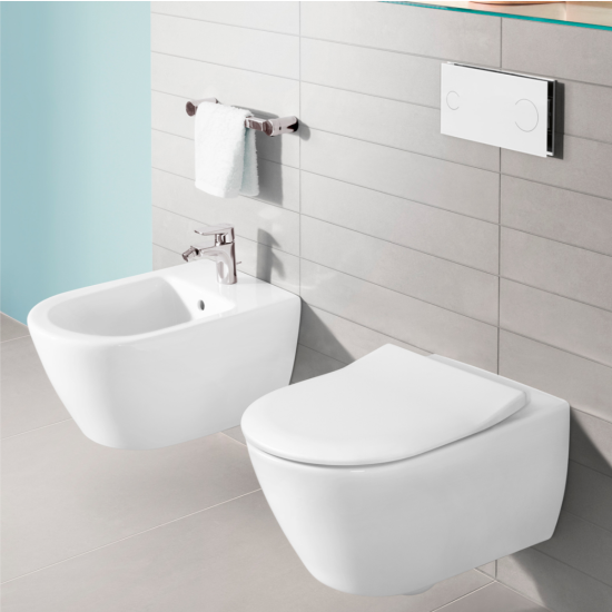 Унитаз подвесной Villeroy & Boch Avento 5656RS01 alpin