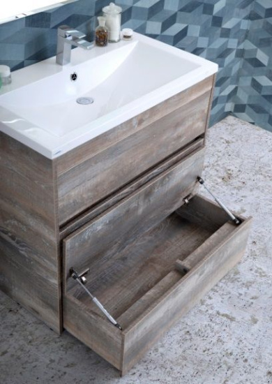 Тумба с раковиной Art&Max Family 100, напольная, Pino Esotica