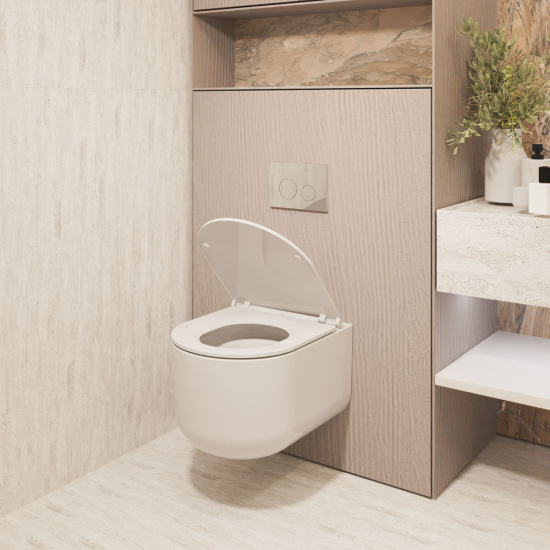 Подвесной унитаз Veconi Leggero Tornado VCN3-49T