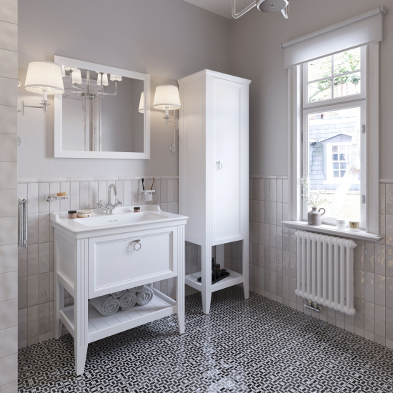 Зеркало VitrA Valarte 80 матовое белое