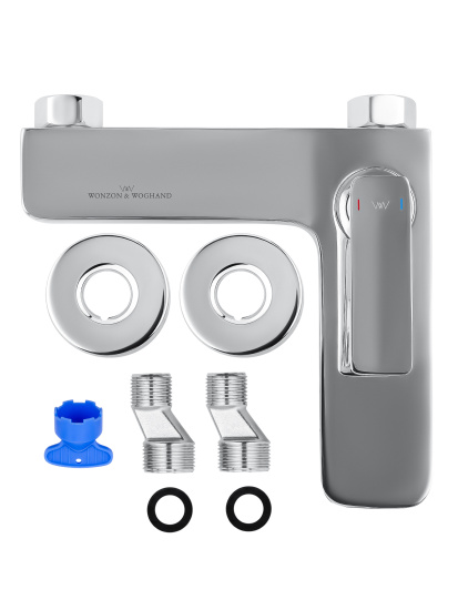 Смеситель для ванны Wonzon & Woghand Shark WW-483101-CR