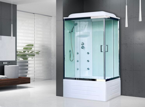 Душевая кабина Royal Bath RB 8120BP3-WT-CH L