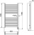 Полотенцесушитель электрический Ника Modern ЛМ-2 100/40 хром
