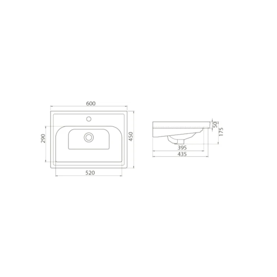Мебель для ванной Opadiris Палермо 60 белая матовая