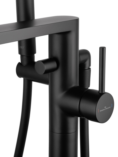 Напольный смеситель для ванны Wonzon & Woghand Stick WW-88649901-MB