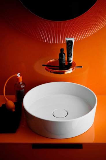 Зеркало Laufen Kartell 3.8633.1.082.000.1 оранжевый пластик