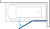 Шторка на ванну Koller Pool Waterfall Line QP95 R Chrome Clear + набор в подарок