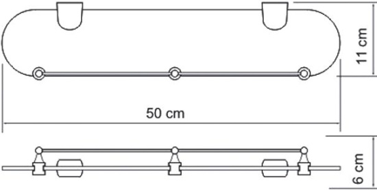 Полка Wasserkraft Berkel K-6844