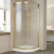 Душевой уголок Vegas Glass ZS 90 09 02 профиль золото, стекло шиншилла Душевой уголок Vegas Glass ZS 90 09 02 профиль золото, стекло шиншилла