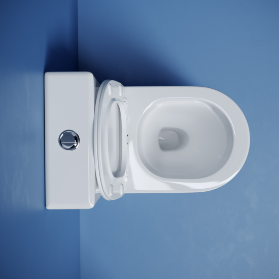 Унитаз-компакт Ceramicanova Метрополь (Metropol) Rimless CN4001T
