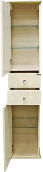 Пенал Misty Бабочка 35 L бежевый, патина