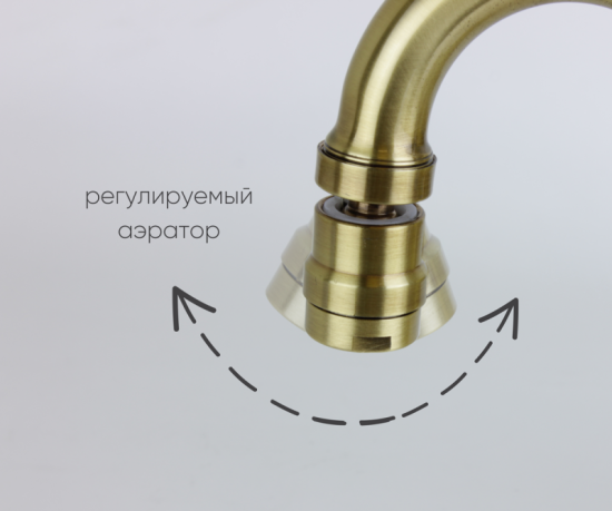 Смеситель для кухни Bronze de Luxe Royal 10105K, бронза