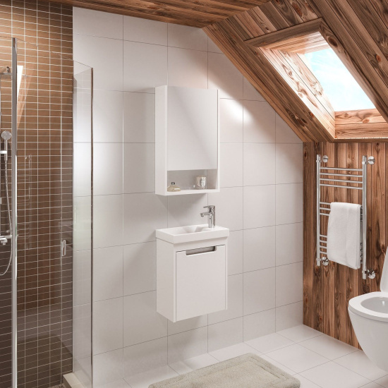 Зеркальный шкаф Runo Микра 40 R