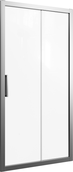 Душевая дверь в нишу Stworki Стокгольм DE019D290200 90 см профиль хром матовый